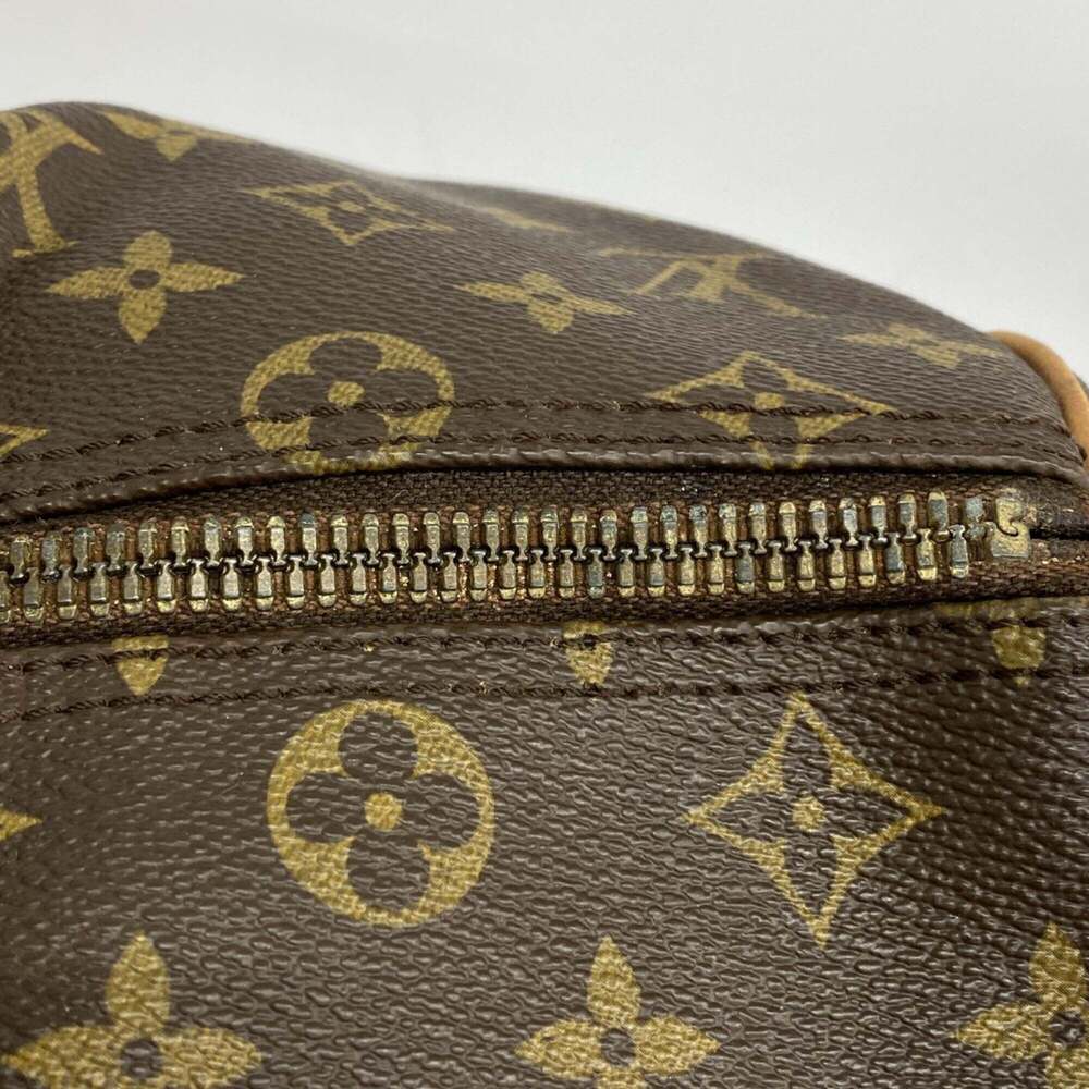 LOUIS VUITTON Authentic Brown Monogram Keepall 45 Boston Bag - Picture 9 of 12